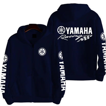Logo Motorcycle Racing Team Men Zipper Hoodie 2026 New Fashion Women Sweatshirt Spring Autumn Sports Couple Jackets Coat
