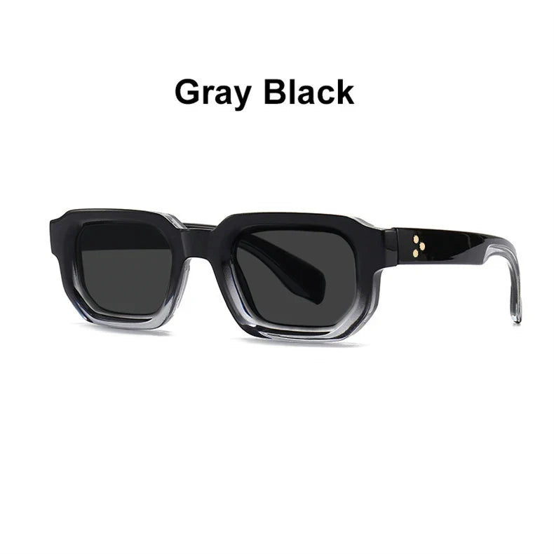 New Myopia Sunglasses Narrow Frame Women Luxury Brand Design Trendy Sunglass for Men Charm Retro Square Glasses UV400