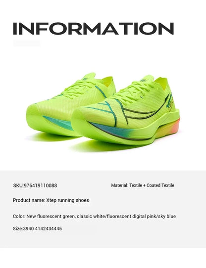 160X 6.0 Running Shoes For Men Summer Multi-scene Carbon Plate Running Shoes Breathable Racing Sports Shoes 976419110088