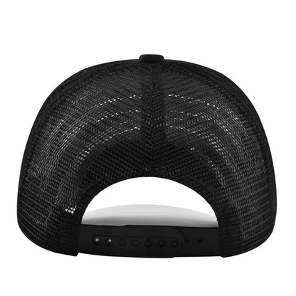 High Quality Fishing Embroidery Baseball Cap for Men Women Outdoor Fishing Snapback Mesh Hat Breathable Sunshade Dad Trucker Hat