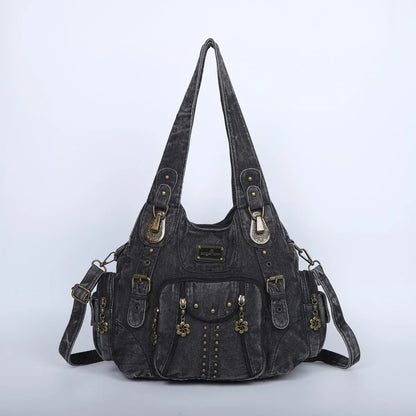 Women Handbags Women Shoulder Bags Fashion PU Leather Handbag Female Satchel Big-capacity Shoulder Purse Bag bolsa feminina