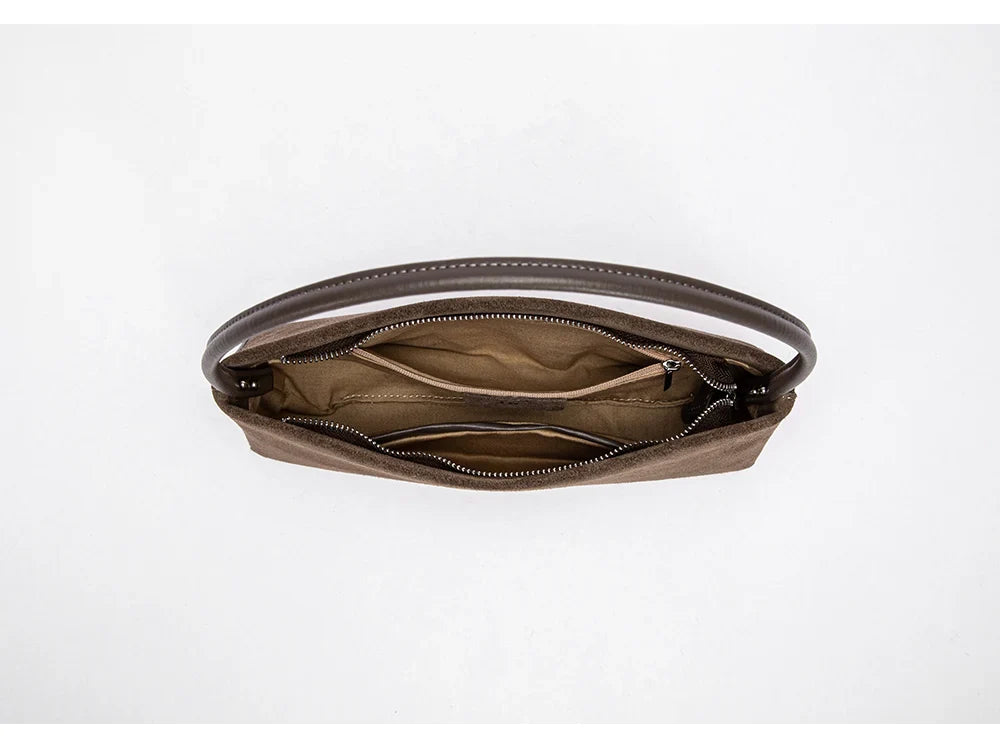 Solid Simple Classic Style Velvet Underarm Bag Elegant Fashion Design Seasonal New French Vintage Shoulder Bag