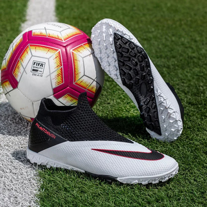 New Men Football Boots High-quality Soccer Shoes Soccer Cleats Professional Turf Training Shoes Ultralight Futsal Match Non-Slip