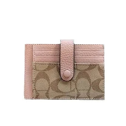 2027 Mode Classique Monogramme Ultra-mince Enveloppe Porte-cartes Femme Mode Mini Portefeuille Carte d'identité et de Crédit