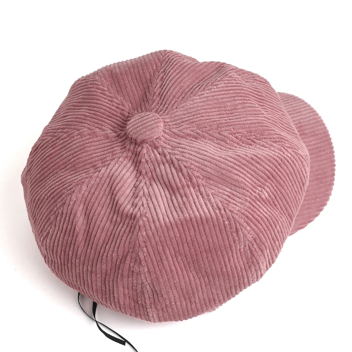 Vintage English Newsboy Cap - Women's Octagonal Beret | Baker Boy Hat for Autumn & Winter