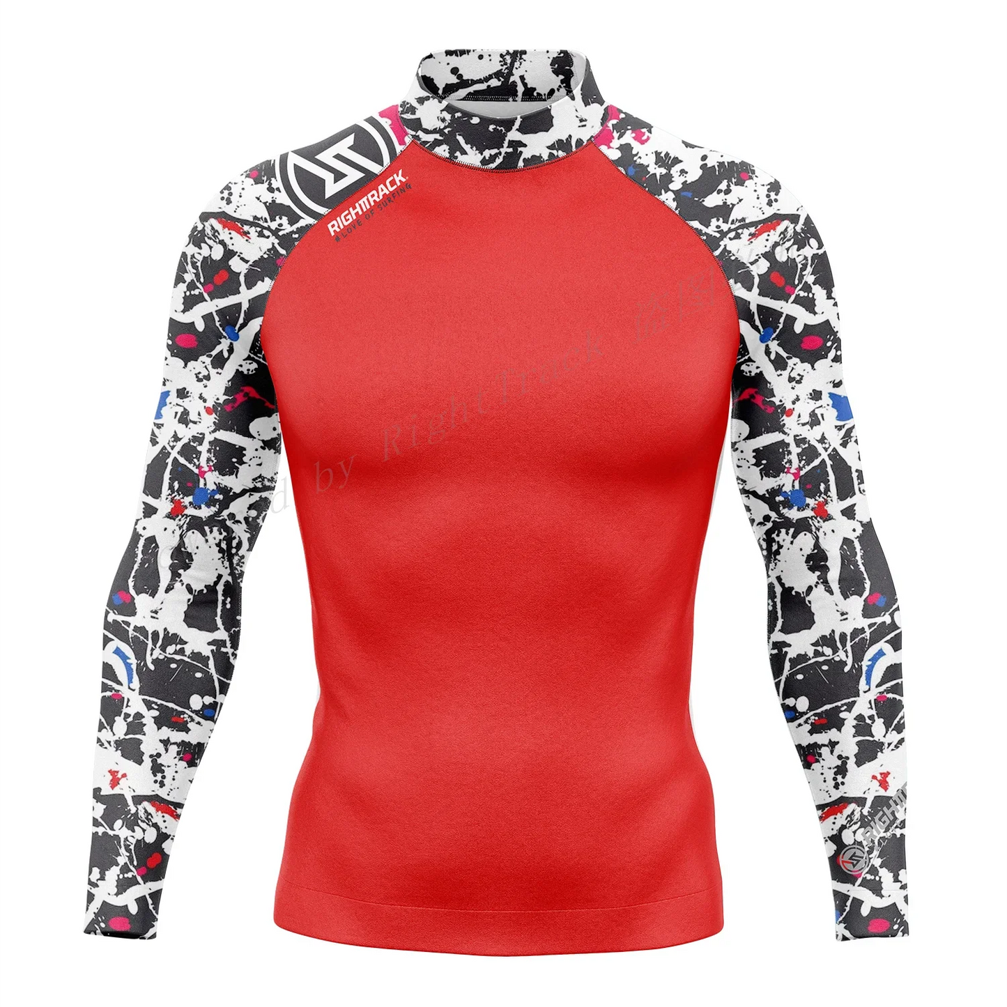 RT Rashguard Camouflage Long Sleeve Diving Surfing Shirt UV Protection Swimwear Snorkeling UPF Summer Sunscreen Beachwear