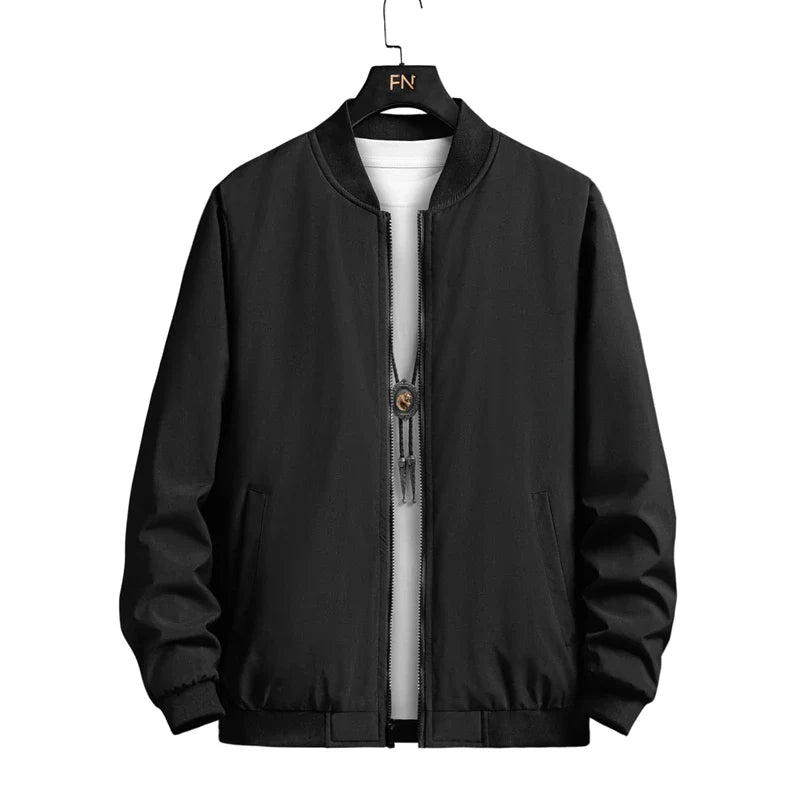 Spring Autumn Casual Solid Fashion Slim Outerwear Jacket Men Overcoat New Arrival Baseball Jackets Men's Jacket