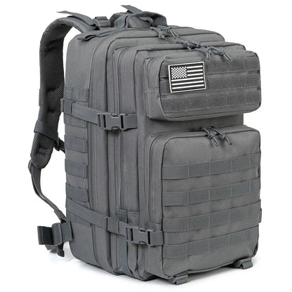 45L Tactical Backpack Large Capacity Outdoor Rucksack 3 Day Fitness Hiking Bag Hiking Camping Gear Backpacks