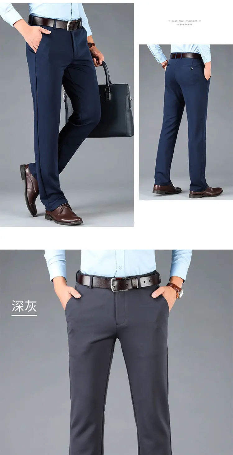 10XL Oversize Men Business Pants Winter Men's Trousers Man Casual Formal Tailoring Clothes Social Suit Clothing Slacks PantsMens