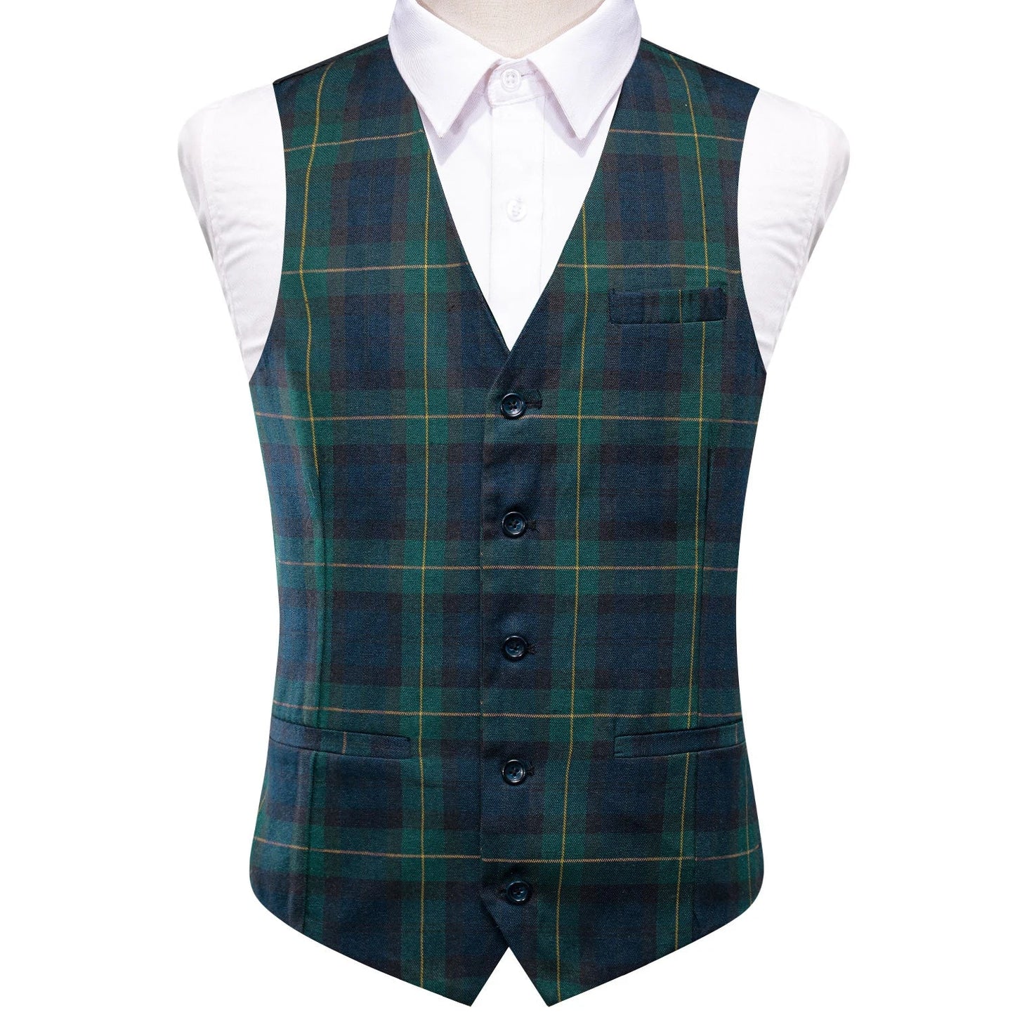 Designer Viscose Mens Suit Vest Jacquard Striped Waistcoat Sleeveless Jacket High Quality Casual Stylish Wedding Business