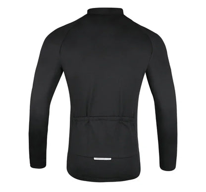 Thermal Men Cycling Jacket Black Mountain Bike Jacket Winter Cycling Jersey Long Sleeve Bicycle Clothing Ciclismo Jacket