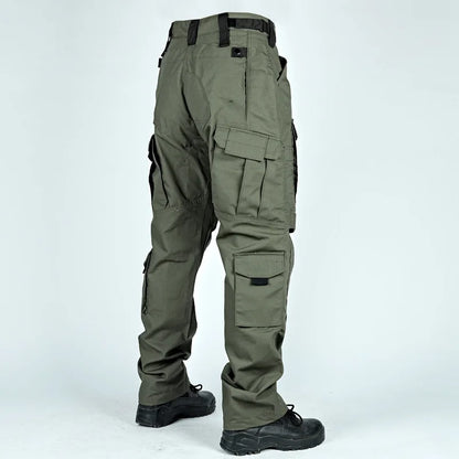 Tactical Pants For Men Casual Multi-Pockets Cargo Trousers Quick Dry Outdoor Waterproof Work Trousers Wear-Resistant Overalls