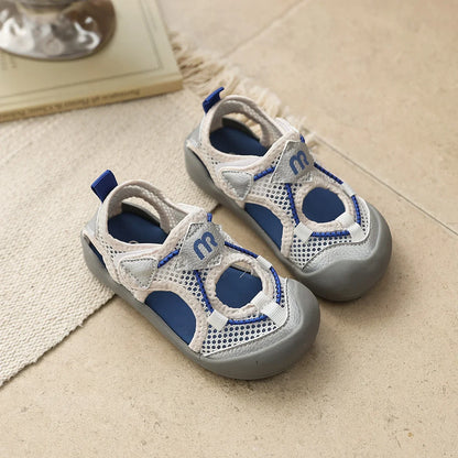 Boys Girls Recycled Adventure Sandals 2026 New Summer Toddler Sporty Sandals Non-slip Versatile Chic School Outdoor Hiking Shoes