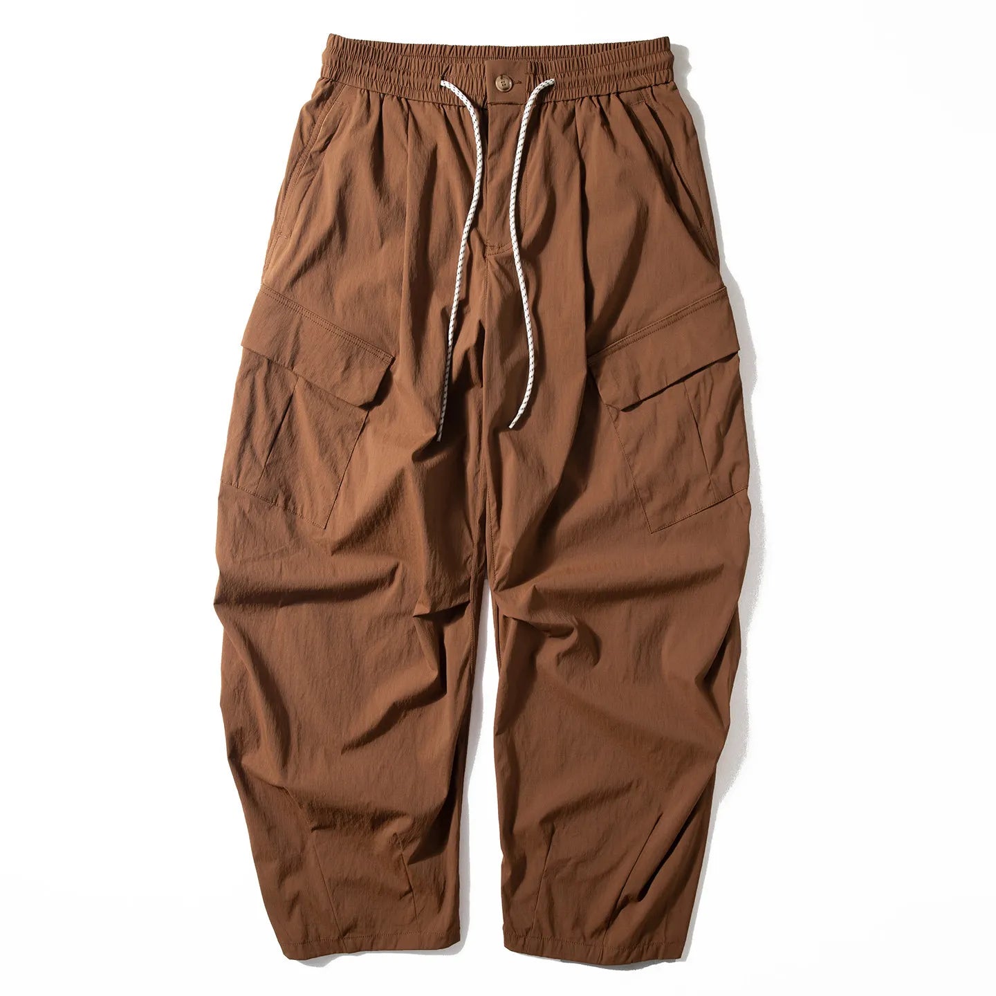 Unisex Outdoor Quick Dry Lightweight Techwear Hiking Cargo Pants Loose Fit Casual Sports Spring Summer Thin Long Pants Trendy