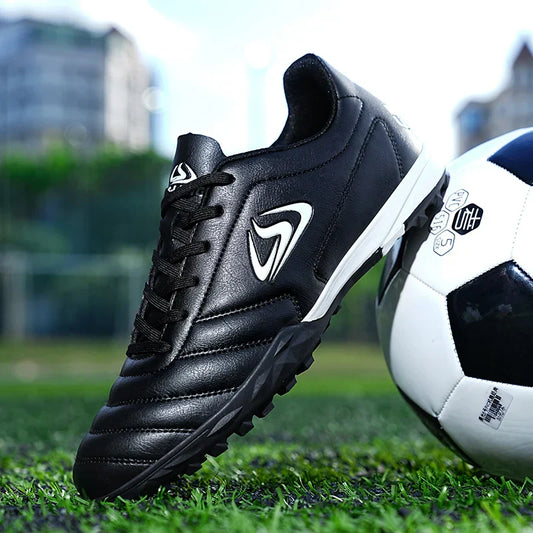New Men Football Boots Futsal Soccer Shoes TF FG Grass Cleats Comfortable Outdoor Training Shoes Match Breathable Sport Indoor