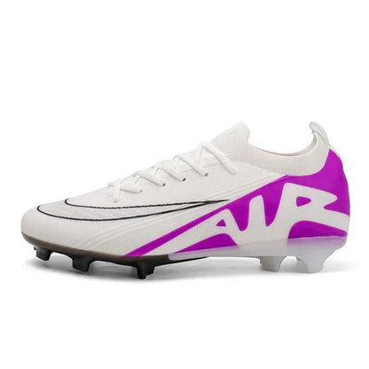 Men Football Boots Non-Slip Grass Training Sport Ultralight Soccer Shoes Unisex Outdoor Sports Shoes Breathable Drop Shipping