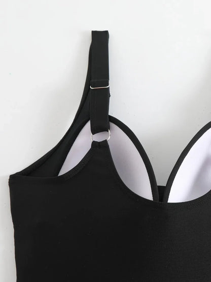 2026 Plain Ruched Swimsuit Women One Piece Solid Swimwear Female Beachwear Bathers Bathing Swimming Swim Bodysuit Summer