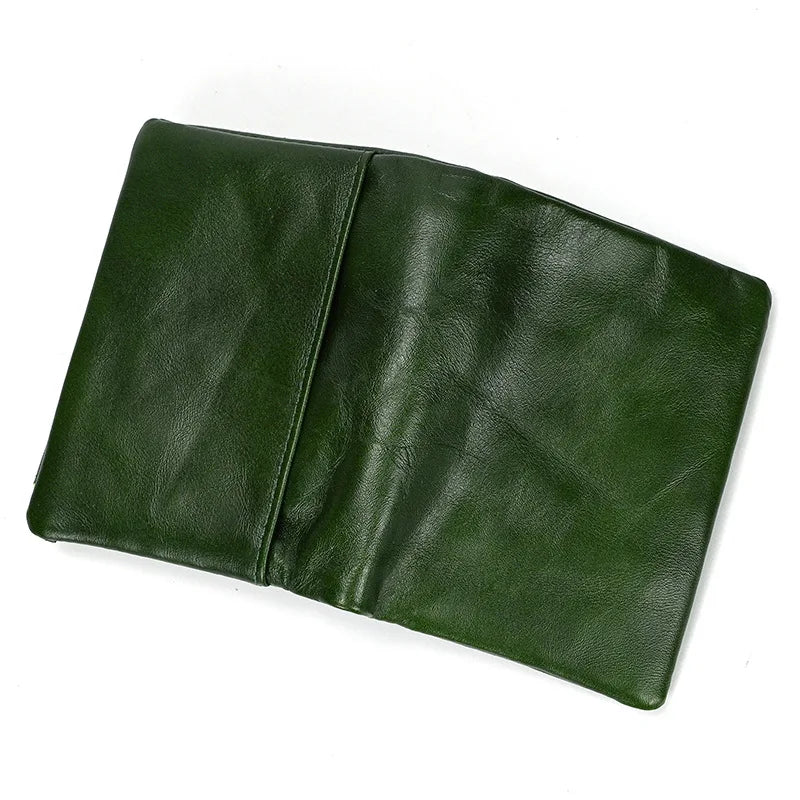 Portefeuille de luxe de marque de créateur pour homme, porte-cartes en cuir véritable souple, petit porte-monnaie pour pièces de monnaie et cartes de crédit, portefeuilles masculins à glisser dans les poches.