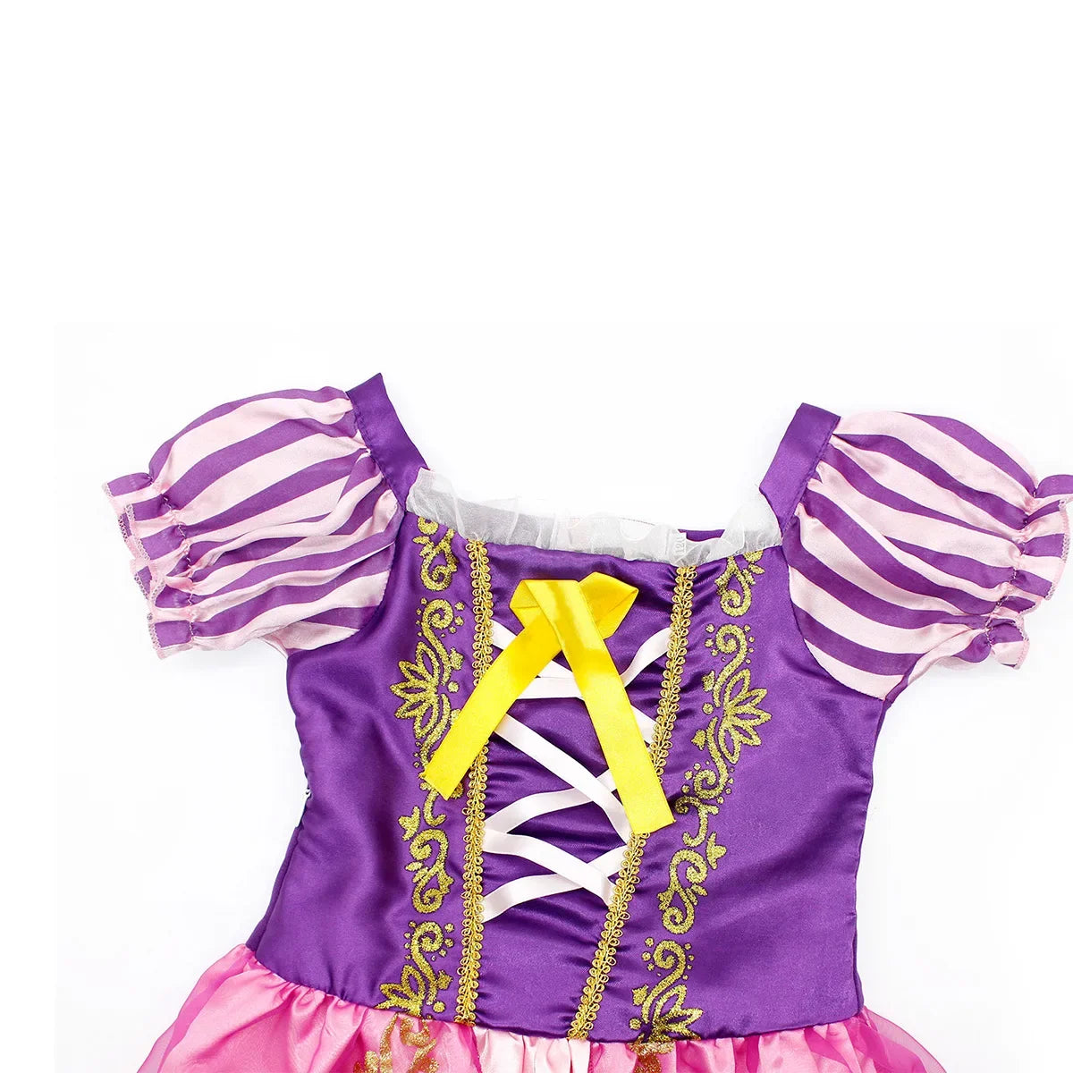 Disney Cinderella Cosplay Costume Kids Clothes for Girls Sequins Princess Dress with Floral Bow Birthday Party Ball Gown