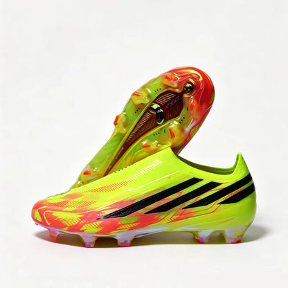 2026-F50 High Quality Mens Soccer Shoes Breathable Non-Slip Turf Soccer Cleats Boys TF/FG Training Football Boots Chuteira Campo