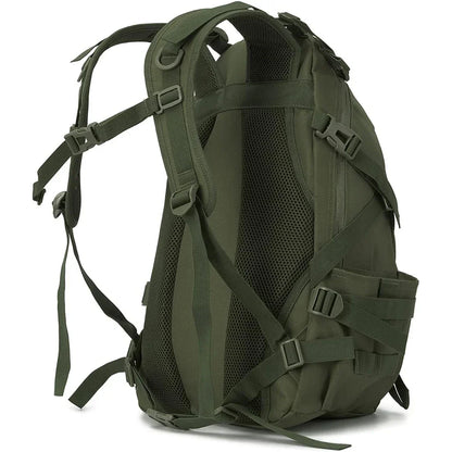 40L Tactical Backpack for Men Camping Hiking Backpacks Reflective Outdoor Travel Bags Survival Molle Climbing Rucksack Bag