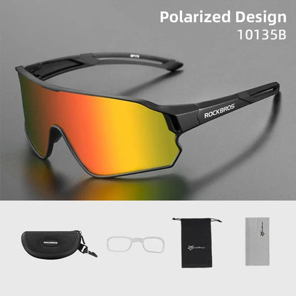 Polarized Glasses UV400 Sunglasses Sport Protection Glasses Bicycle Eyewear Outdoor Hiking Camping Golf Cycling Goggles