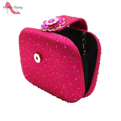 African Mature Women Shoes and Bag to Match in Teal Color Comfortable Heels with Platform for Garden Party