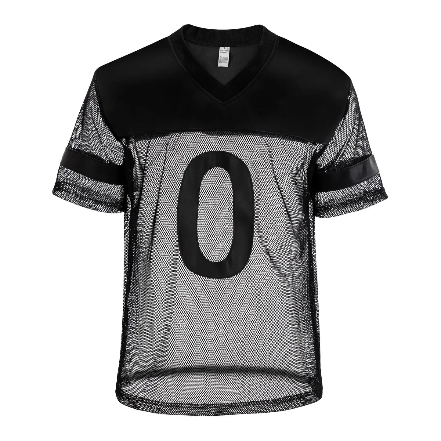 Sexy Men Fishnet T-Shirt PU Faux Leather Mesh Shirts See Through Tops Tee Transparent Short Sleeve Stage Clubwear