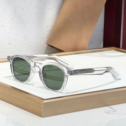 Modern Square Classical Sunglasses Men Women Handmade Fashion High Street Premium Quality UV400 Glasses with Case