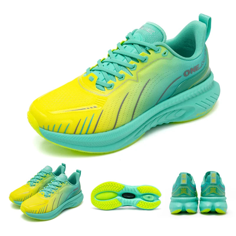 White Road Running Shoes for Men Air Cushion Outdoor Sport Shoes Male Trainers Summer Jogging Shoes Women Footwear