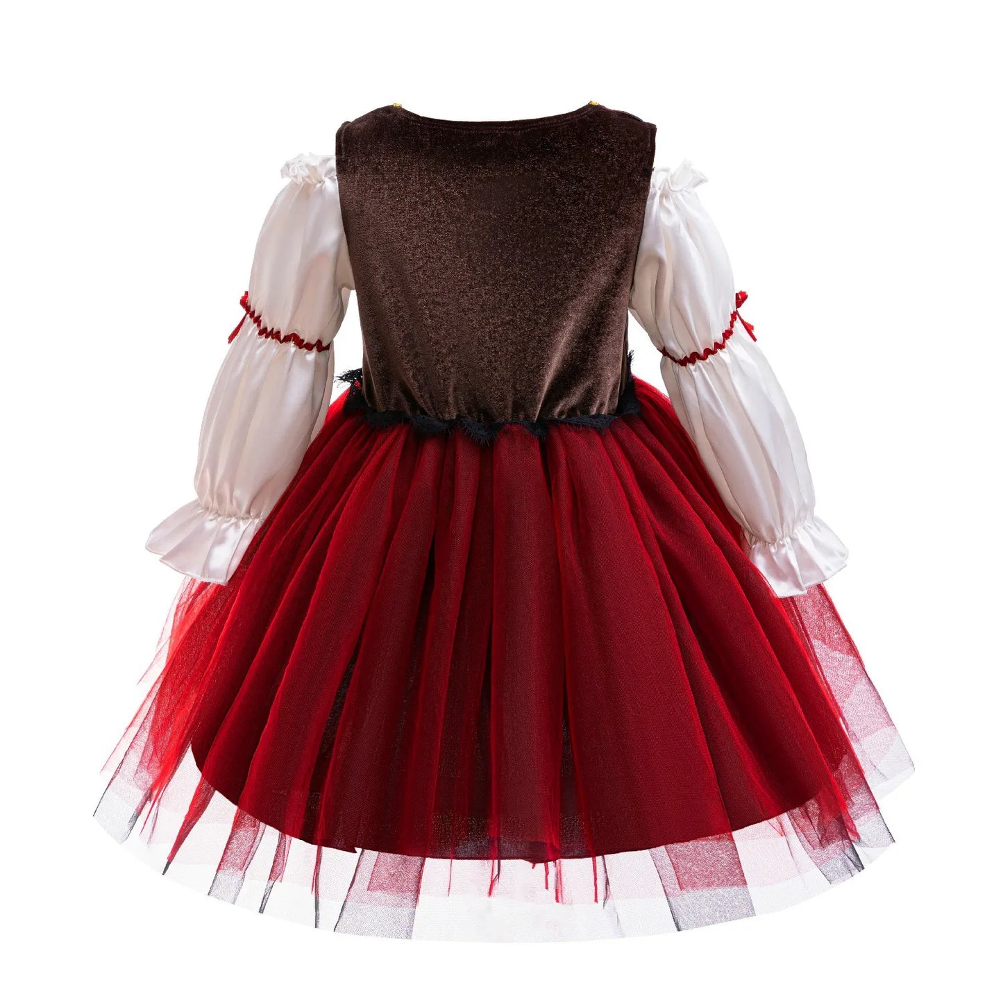 Halloween Girl Pirate Dress Pirates Caribbean Role Playing Costume Children Princess Dress Pirate Captain Performance Costume