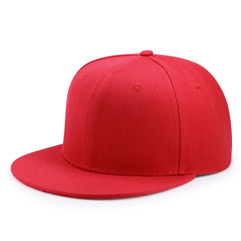 New Hot Sale Cap Plain Snapback Hat High Quality Adult Hip Hop Baseball Cap Men Women Outdoor Leisure Baseball Hat