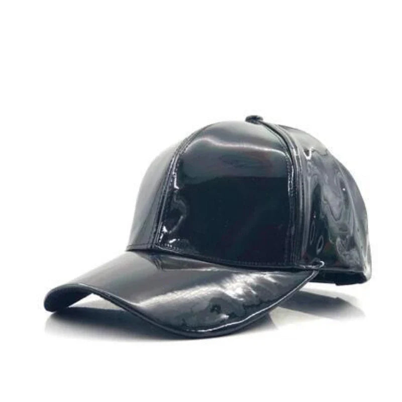 Laser Reflective Color Changing Cap Unisex Glossy Rainbow Baseball Cap Trendy Streetwear Outdoor Sports Baseball Cap