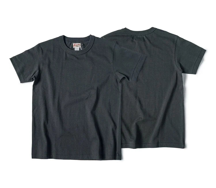 T-Shirts Heavyweight Short Sleeve Crew Neck Summer Men's Basic Tee