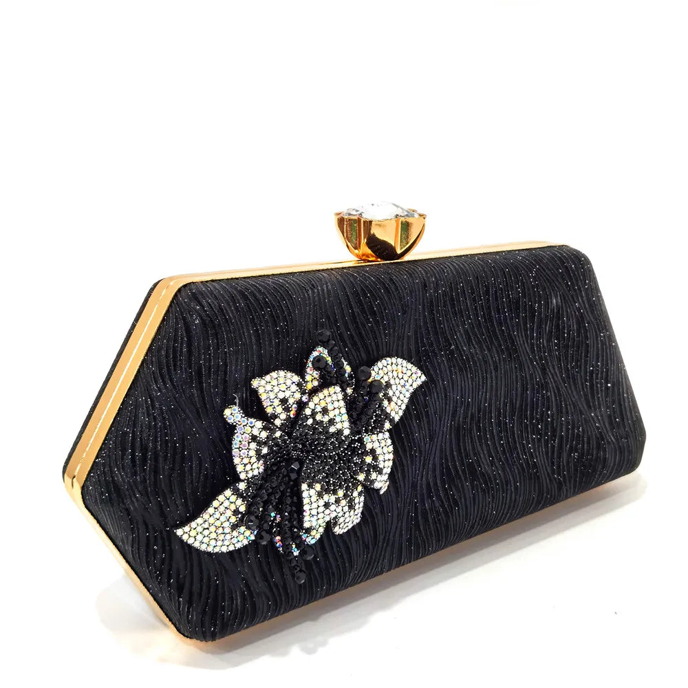 FASHION SHOE Sandals Women 2022 High Heels sexy Green Color Rhinestone Flowers Party Pumps Wedding Shoe and Matching Bag Set