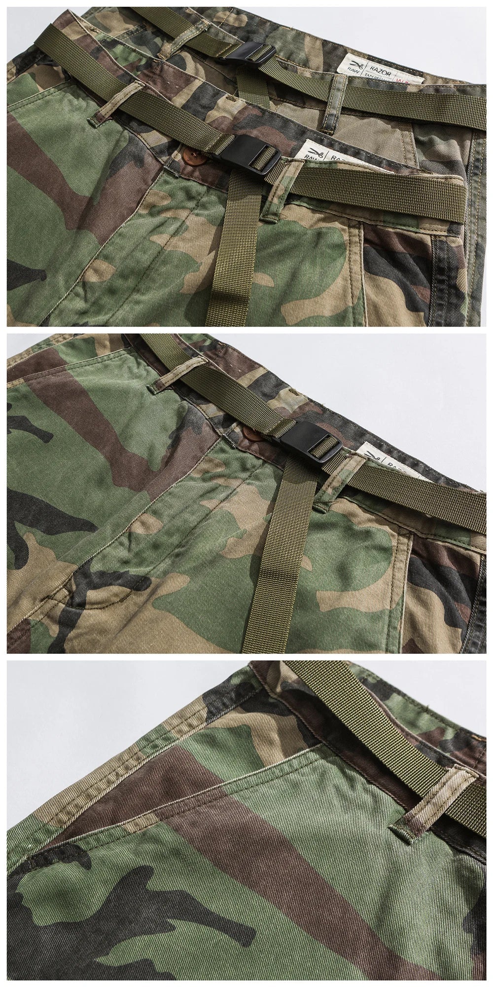 Spring Autumn Streetwear American Casual High Quality Camouflage Cargo Pants Men Clothing Harajuku Tactical Jogging Trousers