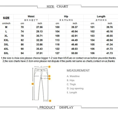 Men's Summer Soft Lyocell Fabric Jeans Thin Loose Straight Denim Pants Drawstring Elastic Waist Casual Trousers plus Size M-5XL
