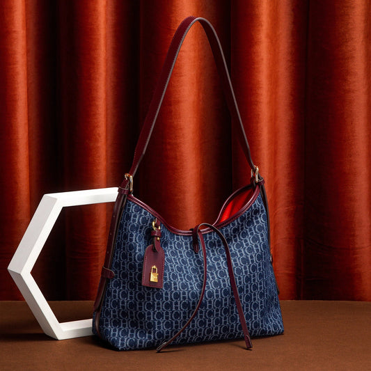 Fashion Classic Retro Women's New Shoulder Bag Business Office Letter Small Bag Accessory Design Shoulder Bag