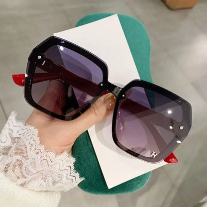 Polygon High Quality Sun Glasses Women New 2025 Fashion UV400 Anti UV400 Driving Vintage Girls Sunglasses Lentes De Sol Mujer