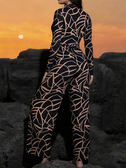 One Piece Sun Protection Swimwear 2026 Women Long Sleeved Print Swimsuit Female Sports Bathers Swimming Bodysuit Beach купальник
