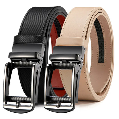 Mens Belts Metal Automatic Buckle Famous Brand Belt Men Quality Genuine Luxury Leather Belt for Men Famous 115 120 150 135cm