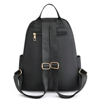 Fashion Bagpack Women High Quality Nylon Backpacks Female Big Travel Back Pack Large School Bags for Teenage Girls Shoulder Bag