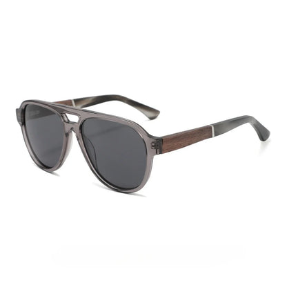 2026 Fashion Top Quality Double Beam Sunglasses Pilot Men Designer Brand Sun Glasses Acetate Women Outdoor UV400 Anti UV Goggles