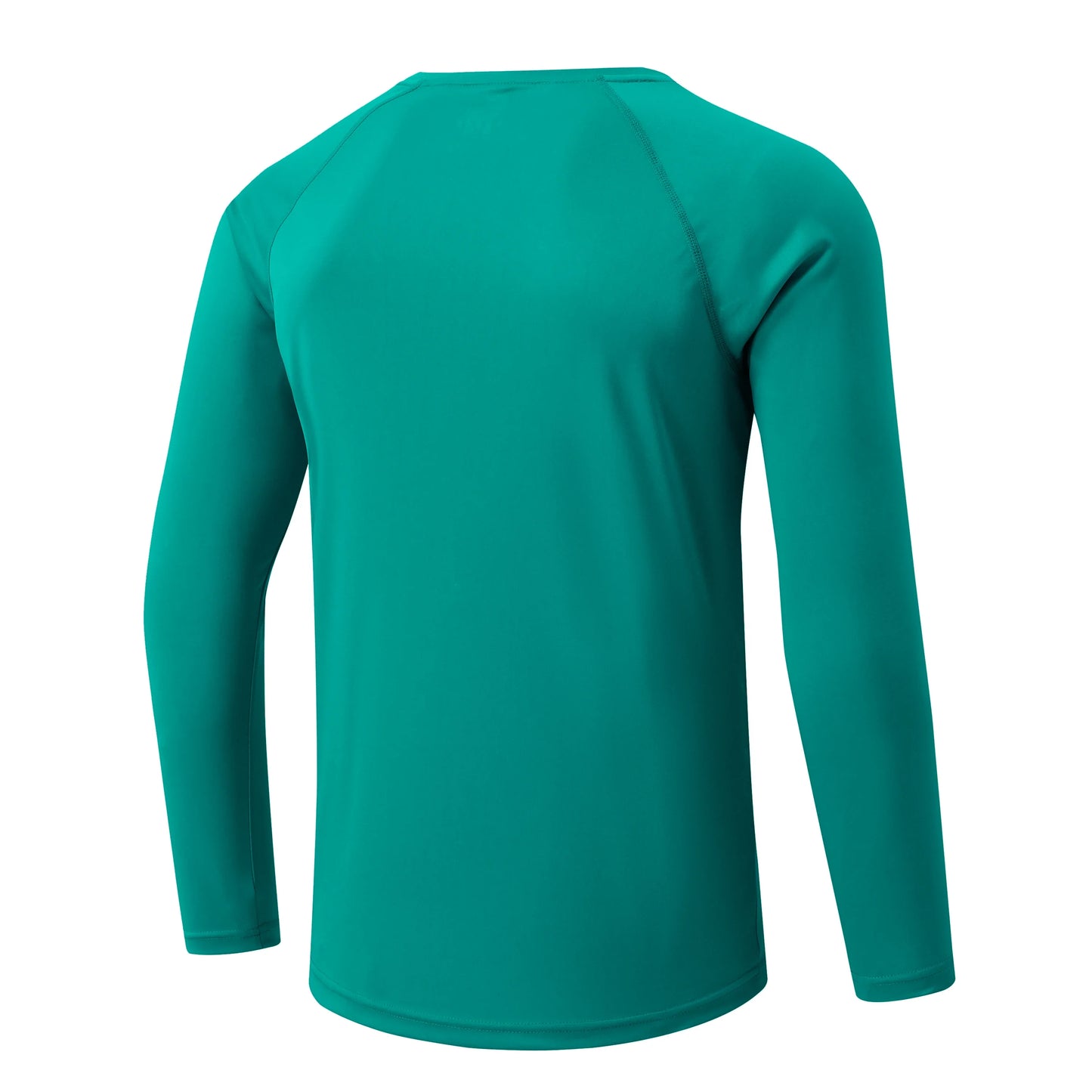 Men UPF 50+ Long Sleeve T-Shirt, Rash Guard Breathable Tops, Pullover Shirt for Sport Fishing Hiking Running Beach Surfing