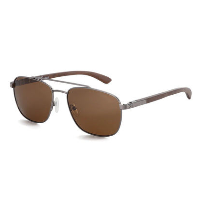 2026 Wood Polarized Sunglasses for Men100% UV Protection Fishing Driving Golf Shade Sun Glasses