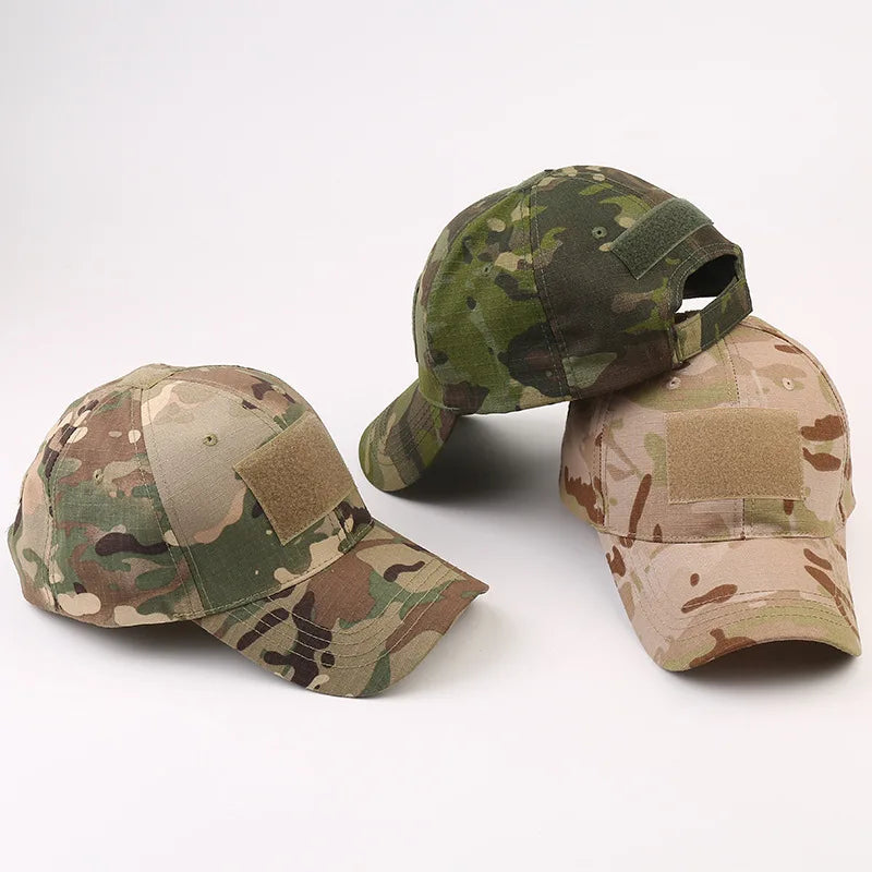 Men Camouflage Baseball Cap Camo Hat Camouflage Outdoor Sports Cap Camo Tactical Cap Hunting Fishing Hat for Men Women