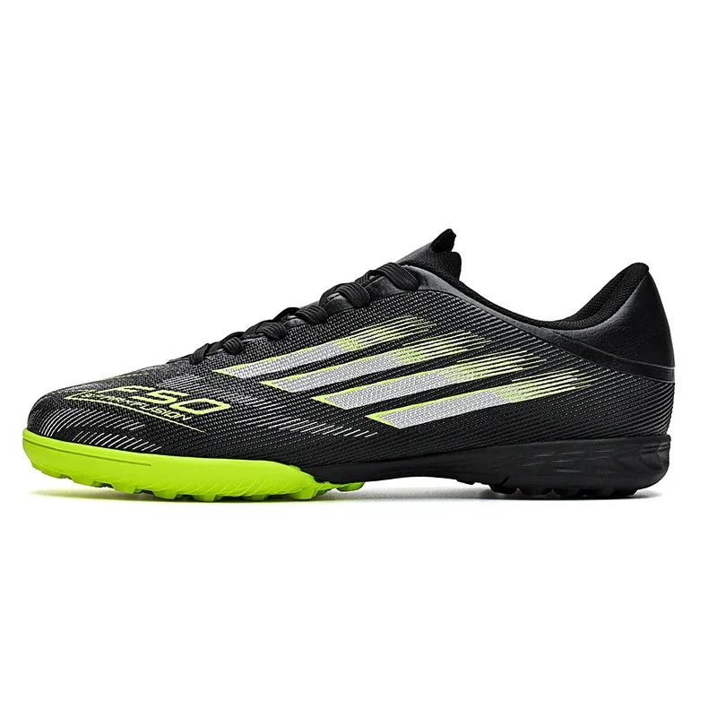 Men's High Top Soccer Shoes FG/TF Long Spikes Adult Football Boots Lightweight Professional Athletic Training