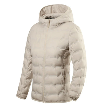 Winter Warm Down Jacket Women Hiking Camping Climbing Trekking Graphene Lining Coat Duck Down Lightweight Padding Jackets