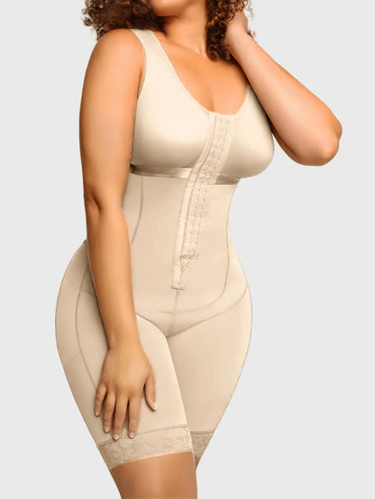 Women Fajas Colombianas Tummy Control Shapewear Postpartum Full Body Shaper Butt Lifter Bodysuit Slim Waist Open Crotch