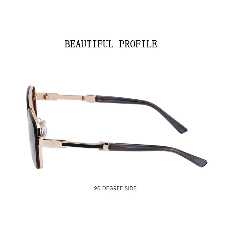 Retro Square Sunglasses For Men Sunscreen Vintage Sunglasses Women Trendy And Fashionable Fashion Glasses Gafas De Sol Hombre